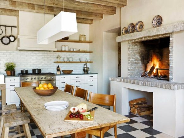 Kitchen Fireplaces