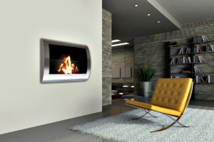 wal mount bioethanol fireplace